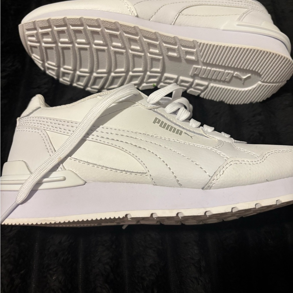 Puma SoftFoam+ White Comfort Sneakers